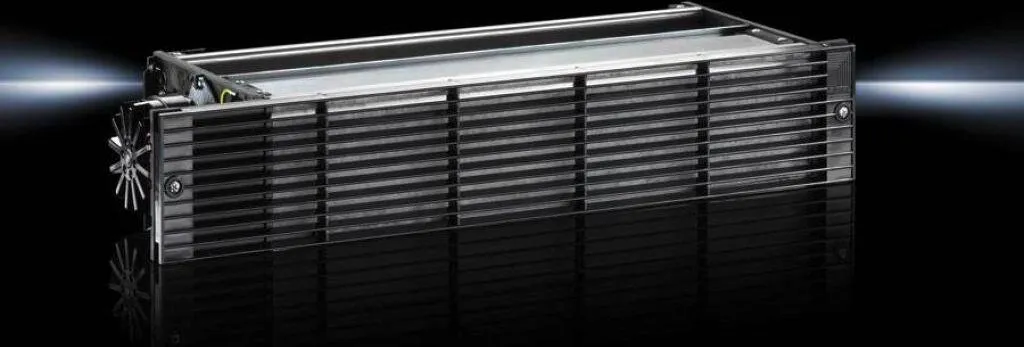 Ventilateur rack 19 pouces contre surchauffe serveur 320 m3/h 2U Rittal