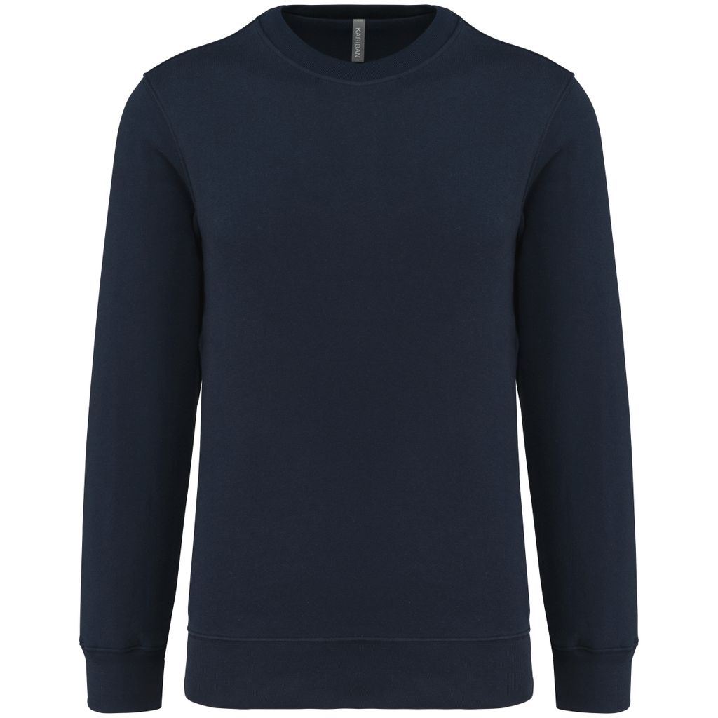 Kariban Uni-Sweatshirt mit Rundhalsausschnitt 80/20