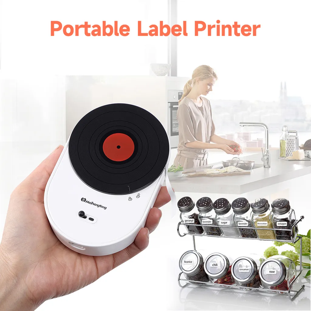 Mini Etichettatrice Bluetooth MHT-P13 Meihengtong | Organizza Casa e Ufficio - 10