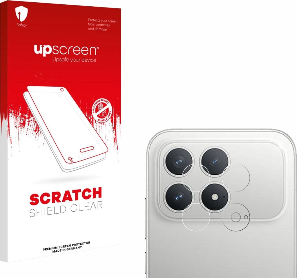 upscreen Schutzfolie für Xiaomi Poco F8 Pro 5G (NUR Kameraschutz) Displayschutz Displayschutzfolie Folie Klar Transparent