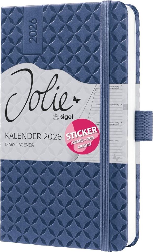 sigel J6100 sigel Calendrier de poche Jolie Flair 2026, Image du produit 