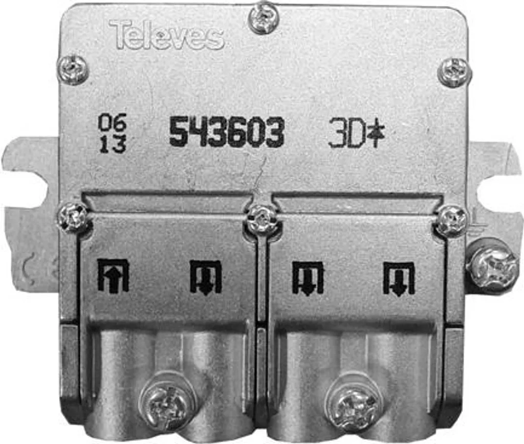 Televes 543603 Distributore Triplo EasyF 5-2400 MHz - Qualità Top