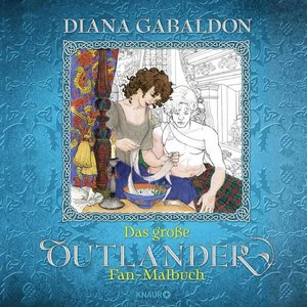 Livre de coloriage Outlander : le grand album de dessins pour les fans