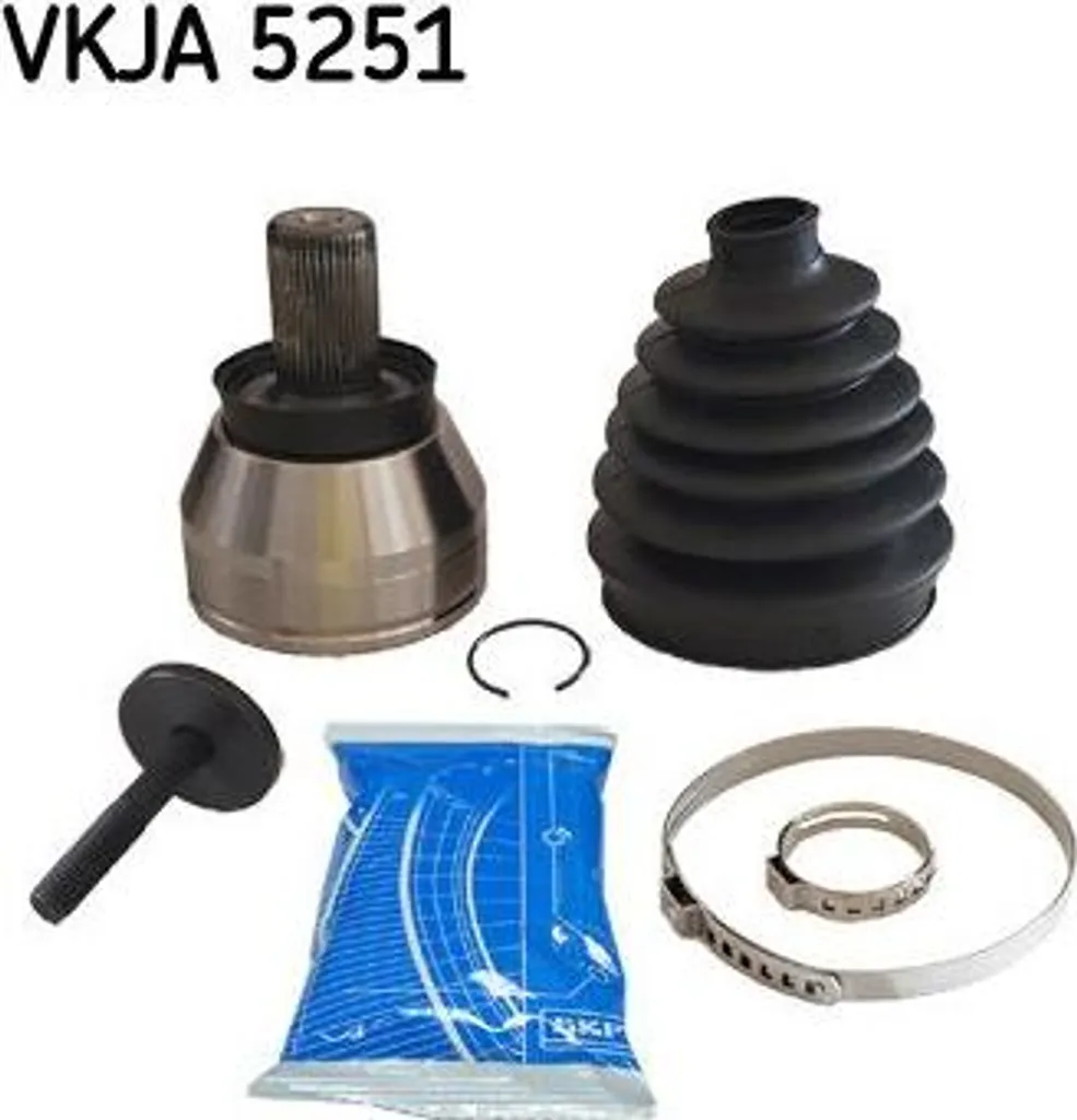 Joint d'arbre de transmission SKF VKJA 5251 haute résistance pour Mondeo