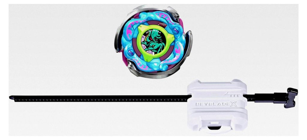Beyblade X Wriggle Kraken S 3-85O CX Starterpack mit Kreisel und Starter