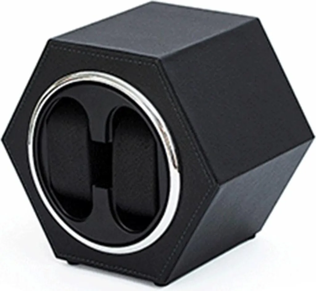 INF Carica Orologi Automatici Nero 2 Slot - Design USB-C Moderno