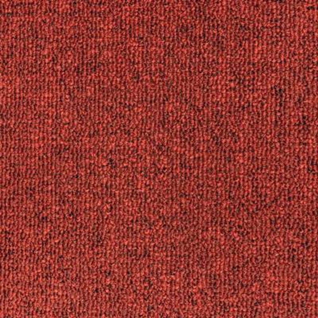 Teppichfliese Schlinge Astra 320 rot 3 mm 50x50 cm Produktbild 