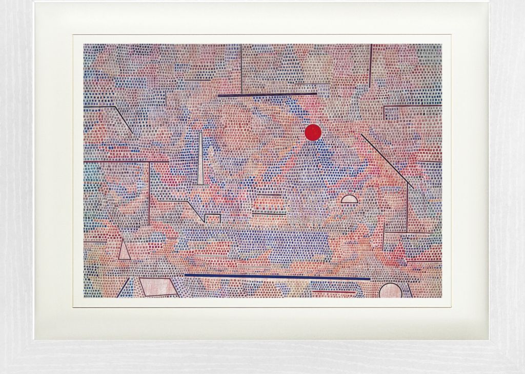 Paul Klee Gerahmtes Bild Mit Edlem Passepartout | Wand-Bilder | Im Bilderrahmen - Das Licht Und Etliches, 1931 (30 x 40 cm)