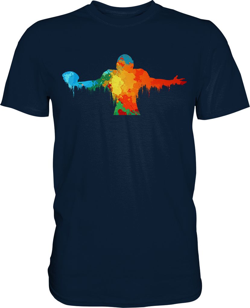 American Football T-Shirt – Navy / S Produktbild 