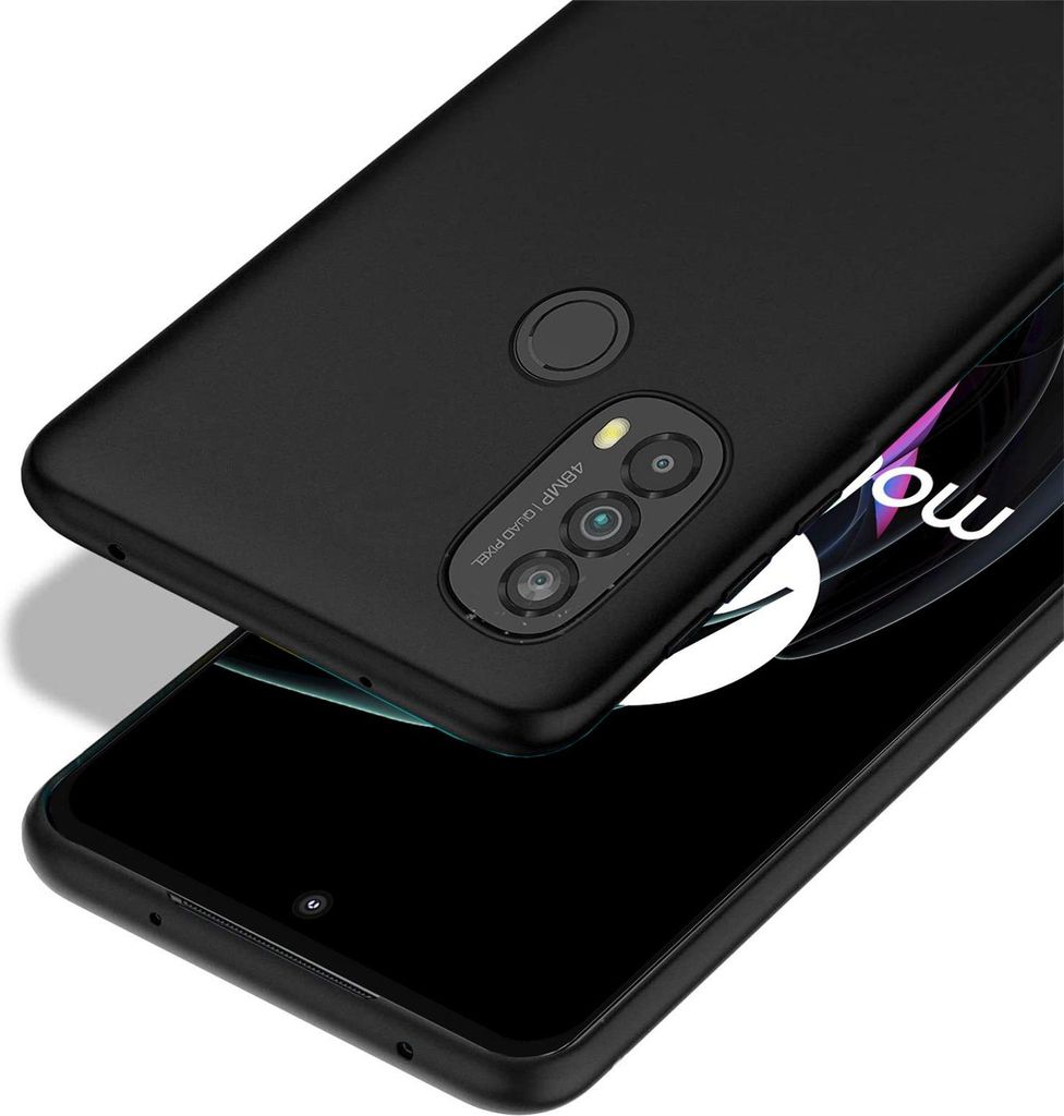 Motorola Moto E20/E30/E40 Hülle – Leder Flip Case Mit Magnetverschluss, Kartenfächern & Standfunktion, Blau
