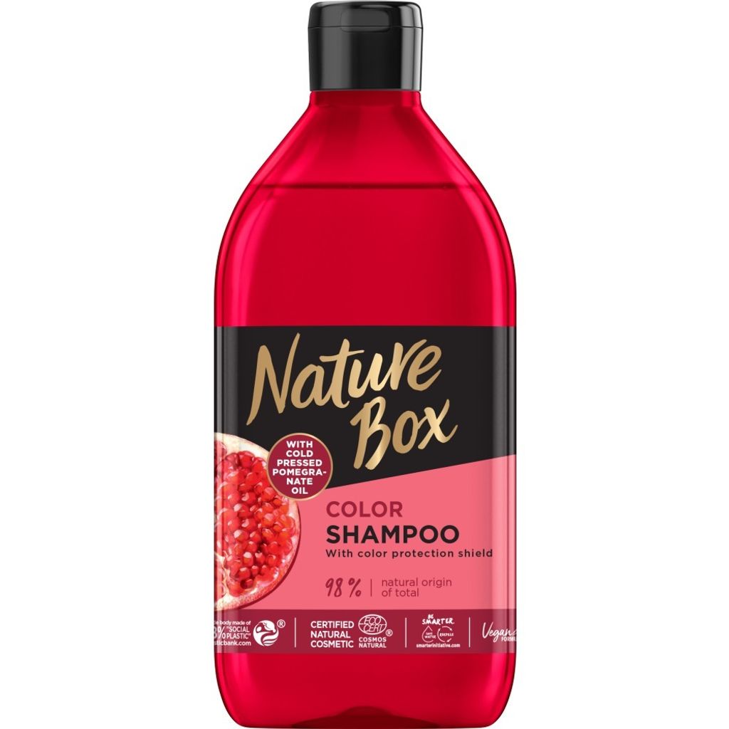 Milde shampoo voor gekleurd haar met granaatoppelolie Productafbeelding 