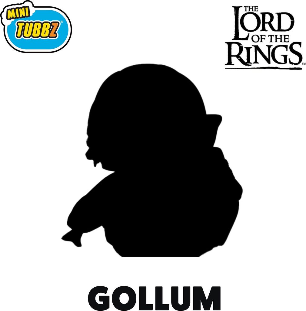 Herr der Ringe Tubbz Mini PVC Figur Gollum 5 cm