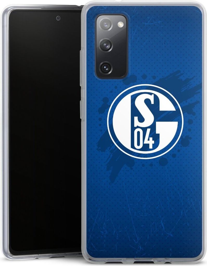 DeinDesign Handyhülle für Samsung Galaxy S20 FE 5G Silikon Hülle Case Smartphone Schutzhülle Bundesliga FC Schalke 04 Offizielles Lizenzprodukt