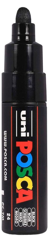 POSCA Marker UNI PC-7M schwarz Image du produit 
