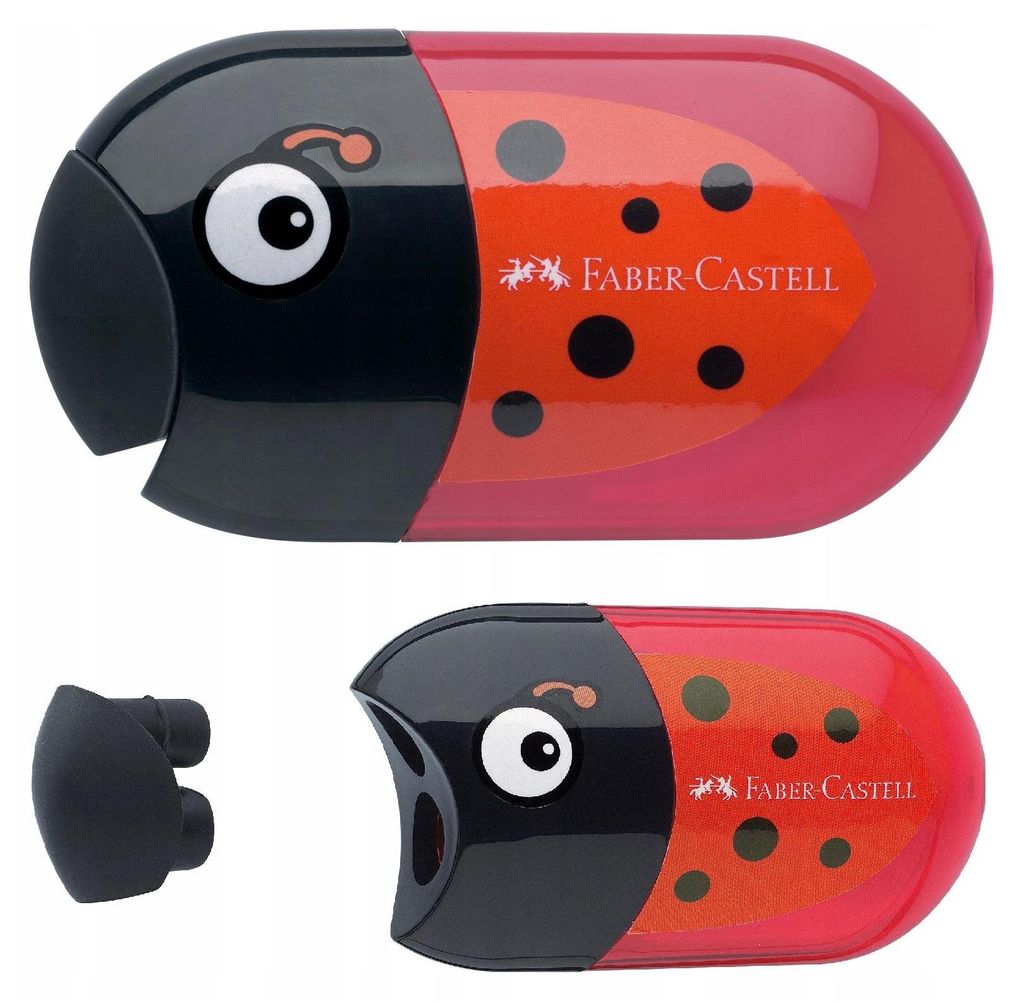 FABER-CASTELL Doppelspitzdose Käfer inkl. Radierer Image du produit 
