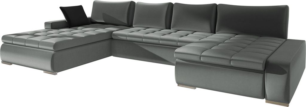 MIRJAN24 Ecksofa Caro, U-Form mit Bettkasten und Produktbild 