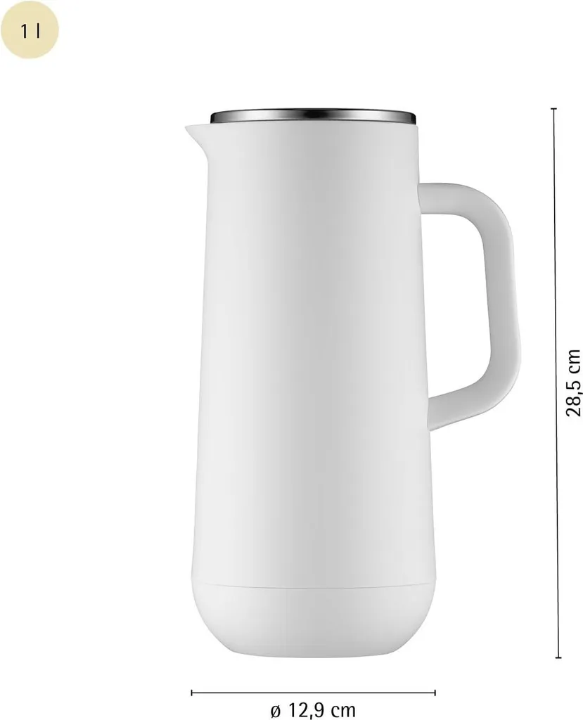 Caraffa Termica 1L WMF Impulse Bianca | Design Premiato per Caffè - 10