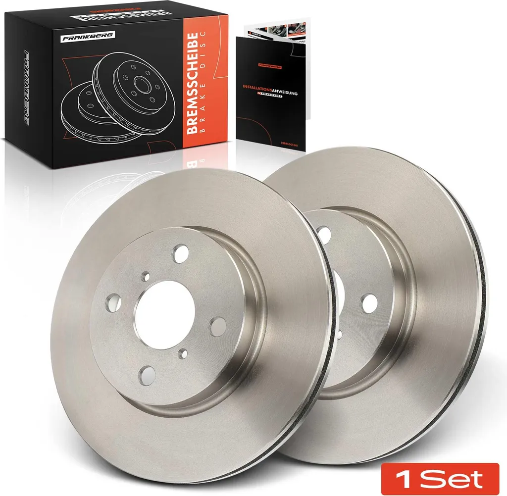 Frankberg 2x Disques de Frein Avant pour Daihatsu Charade VIII Toyota Yaris