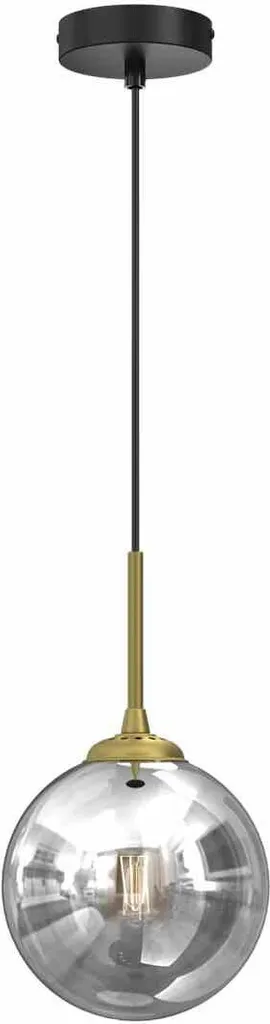 Lustre Milagro REFLEX MLP8413 noir : Suspension design LED moderne