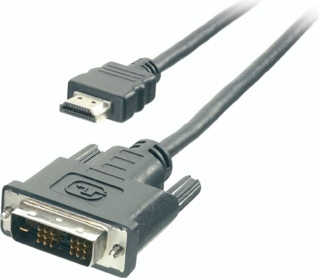 ViVanco HQ 5m HDMI-Stecker auf DVI-D Single Link Adapter-Kabel Verbindungs-Kabel