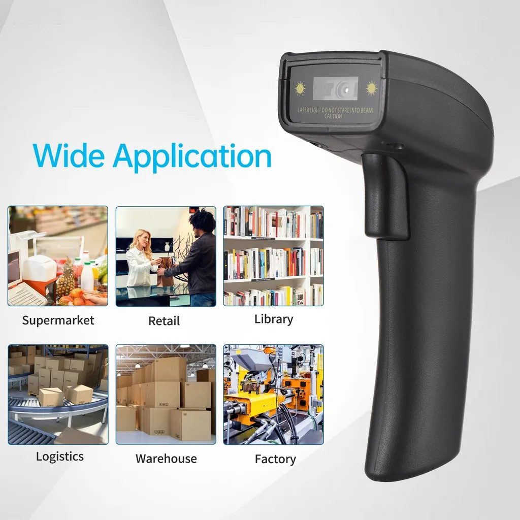 Lecteur de code-barres pour inventaire et logistique - Scanner USB 1D
