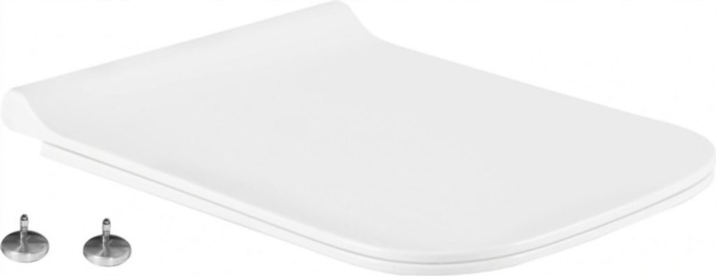 Mexen pomaly klesajúca doska slim, duroplast, biela - Obrázok produktu 