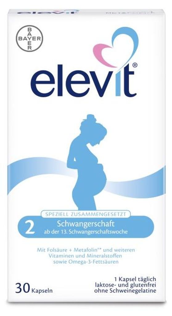 elevit 2 capsule per la gravidanza, 30 capsule Immagine del prodotto 