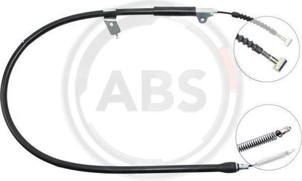 A.B.S. K11837 Seilzug, Handbremse OE 365319C005 kompatibel mit Serena, Vanette