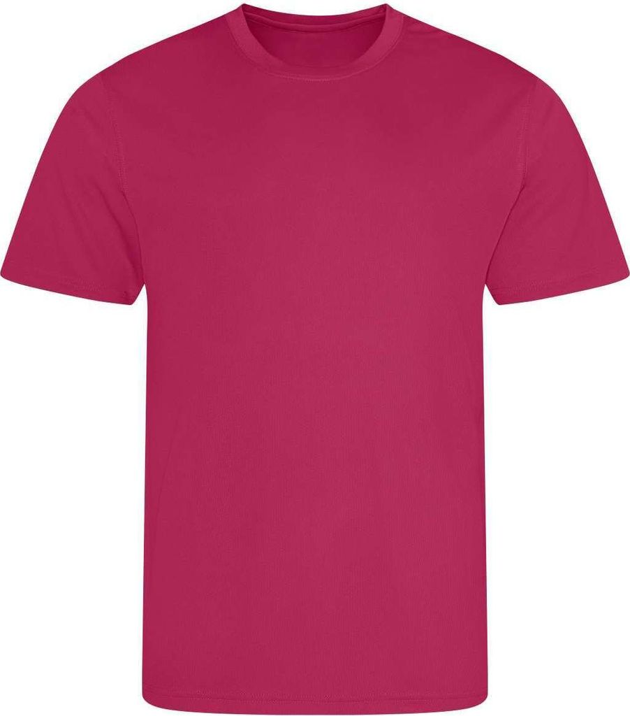 Just Cool Jungen T-Shirt Valueweight Kids Shirt Kinder T Basic Sport, Größe:S, Farbe:Hot Pink
