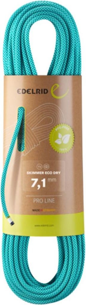 Skimmer Eco Dry 7,1mm, icemint (329), 60 M - Edelrid
