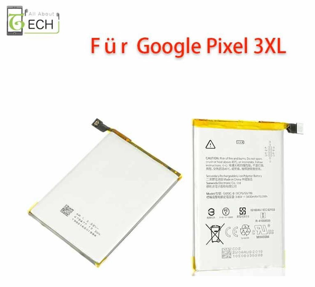 Für Google Pixel 3XL G013C-B AKKU Batterie Battery 3430mAh Produktbild 