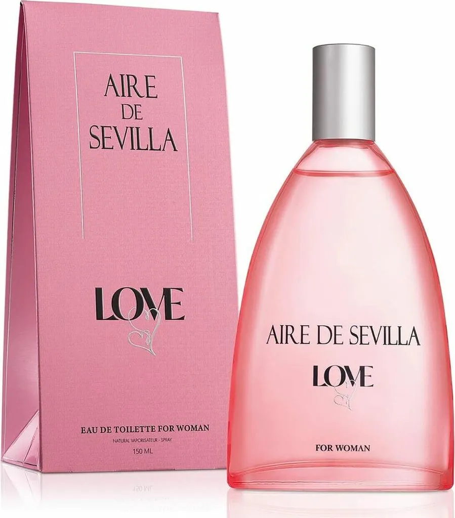 Aire de Sevilla Love Eau de Toilette pour Femme - Grand Flacon de 150 ml