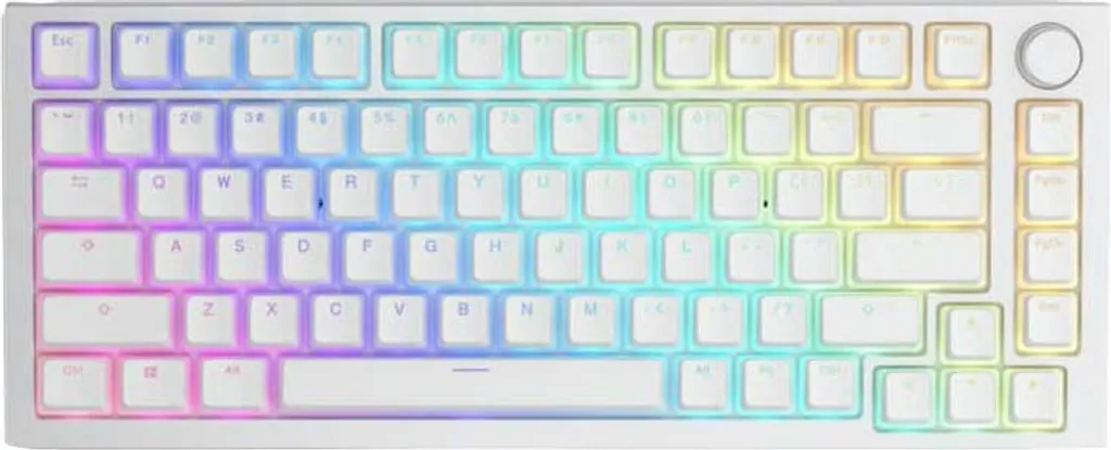 Glorious Aura V2 Set de 145 Touches Keycaps US ANSI Noir pour Clavier