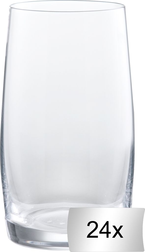 Longdrinkgläser - 380 ml - Glas - 24er Set