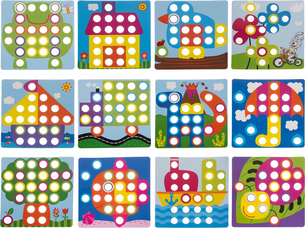 Kruzzel Vzdělávací puzzle - mozaika 23453 Obrázek produktu 8