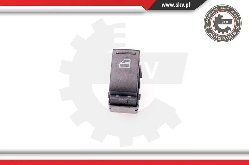 ESEN SKV 37SKV312 Interruttore, alzacristalli OE 7E0959855 compatibile con Multivan V, Transporter V