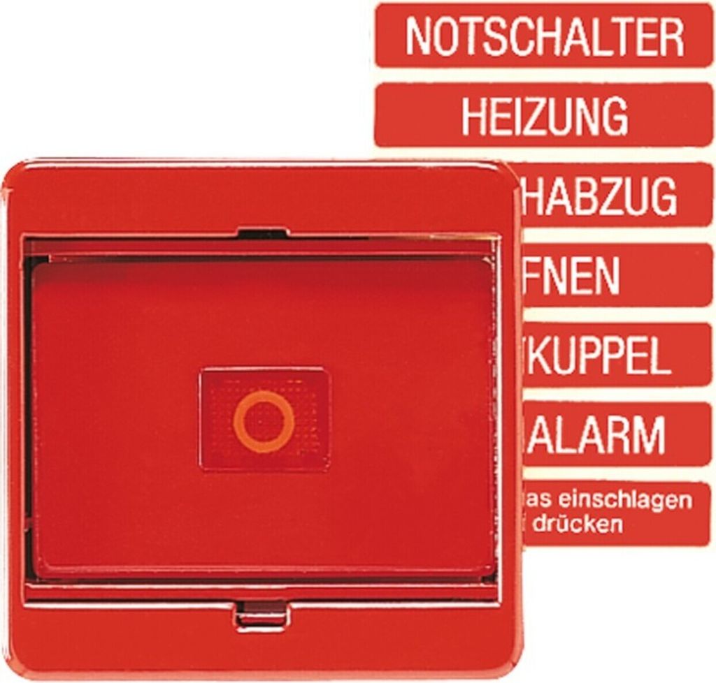 Jung Abdeckung Glasscheibe rt 561 GL RT 561GLRT