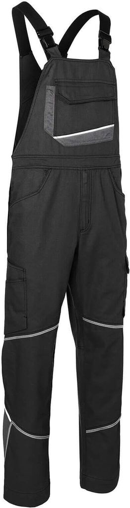 Kübler Iconiq Latzhose schwarz/anthrazit Gr. 40