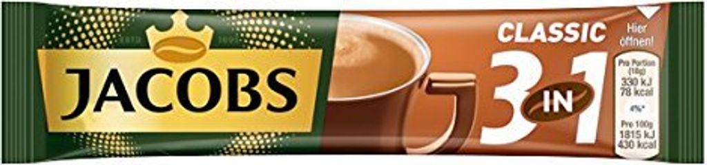 JACOBS classic  3in1 löslicher Kaffee 12er Pack 12 x 10 Produktbild 4