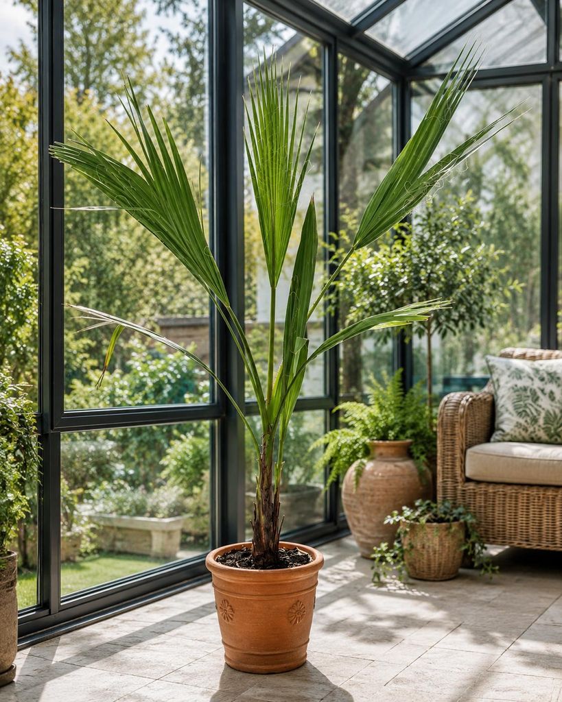 Washingtonia robusta, 100–140 cm. Mexická fächerová palma, Obrázek produktu 