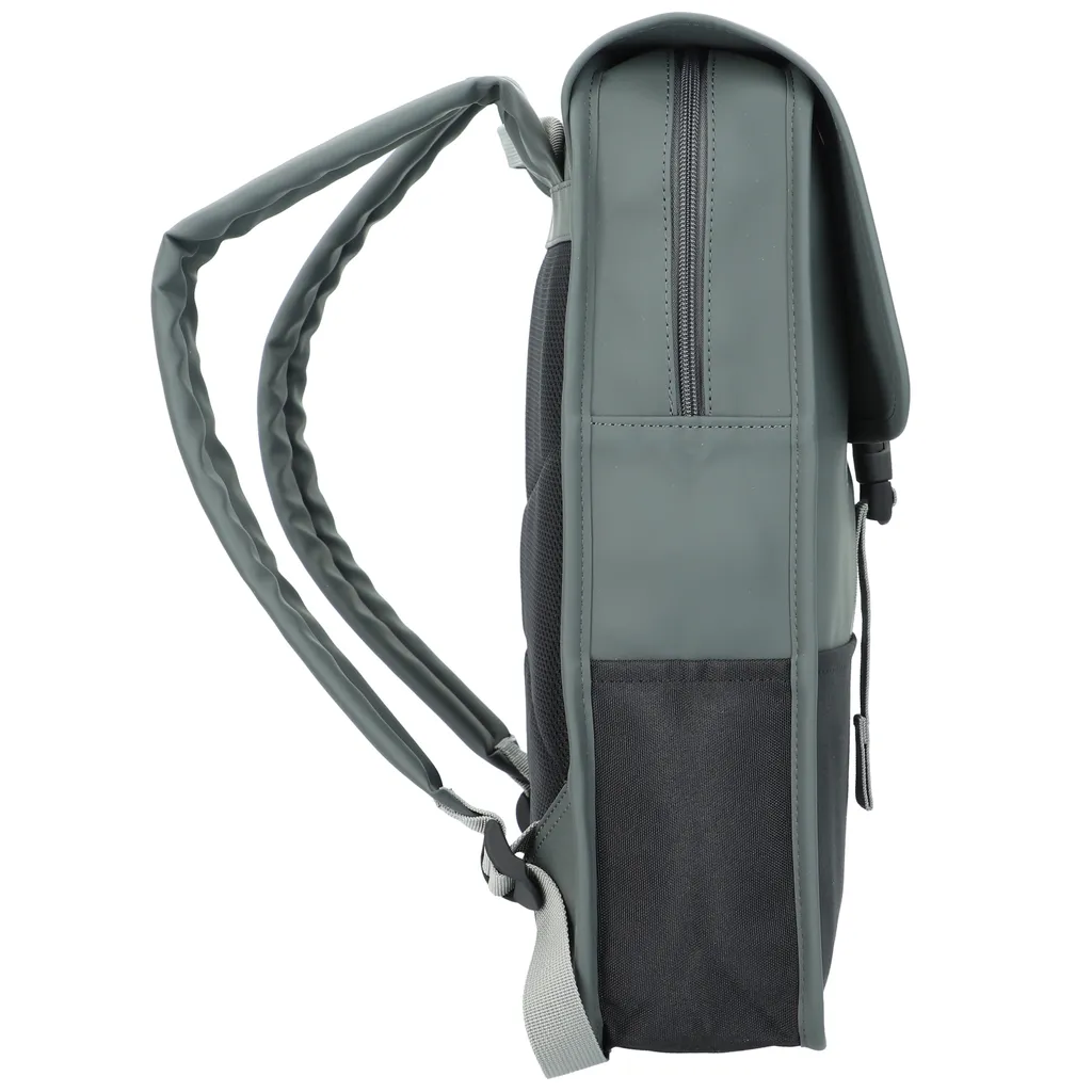 Rains 1370 Buckle Backpack Mini Slate : Sac à dos imperméable gris - 9