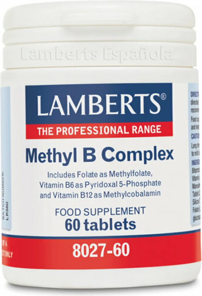 Integratore Lamberts Methyl B Complex 60 Capsule - Alta Biodisponibilità