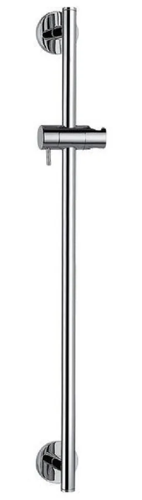 Barre de douche coulissante 60 cm en chrome brillant Sapho série Daniela