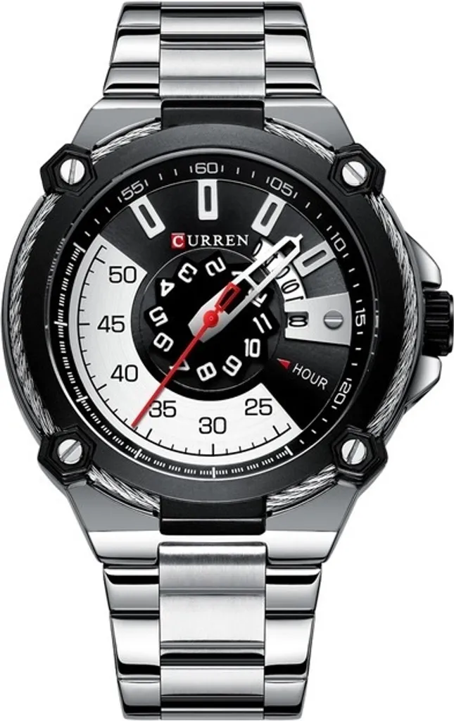 Orologio CURREN Cody da Uomo - Eleganza e Stile in Argento KP14378