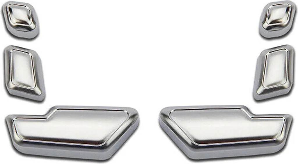 Coperchio Regolazione Sedili Mercedes Cromato GLA CLA GLE GLS Classe A B C E