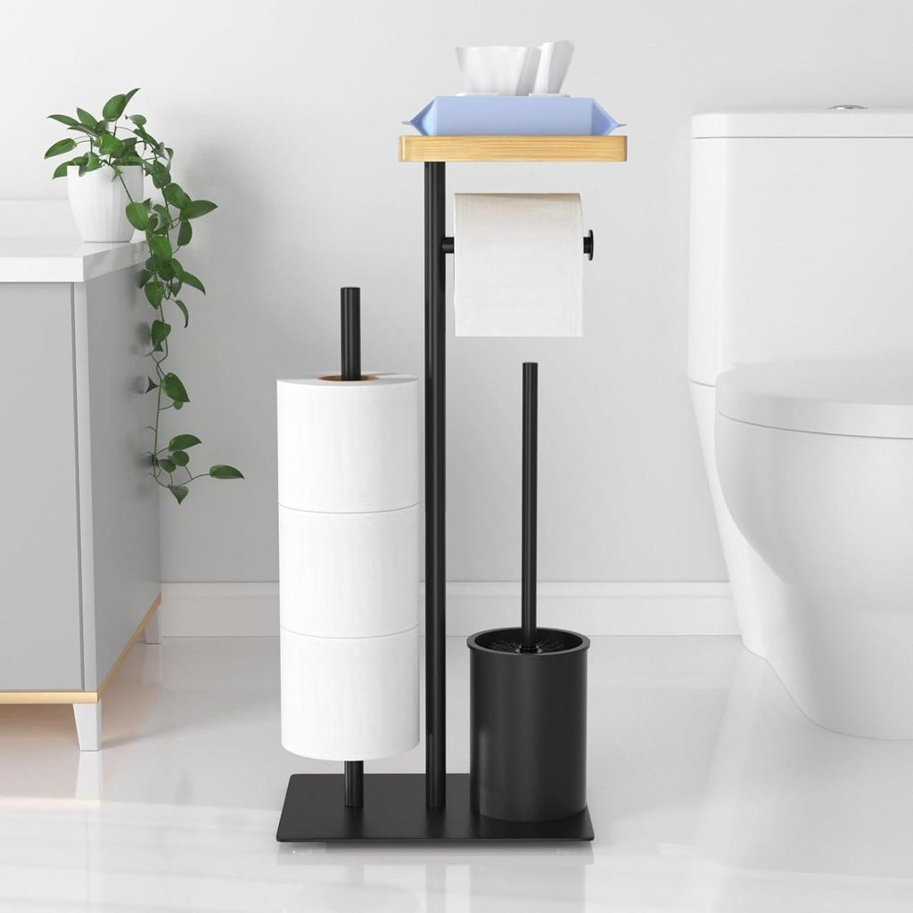Toilettaschen mit WC-Bürste und Feuchttüchern