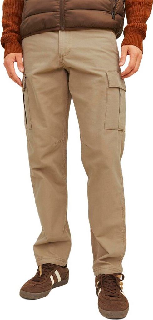 Jack & Jones Kane Barkley Cargohose Beige 33 / 34 Mann Beige 33