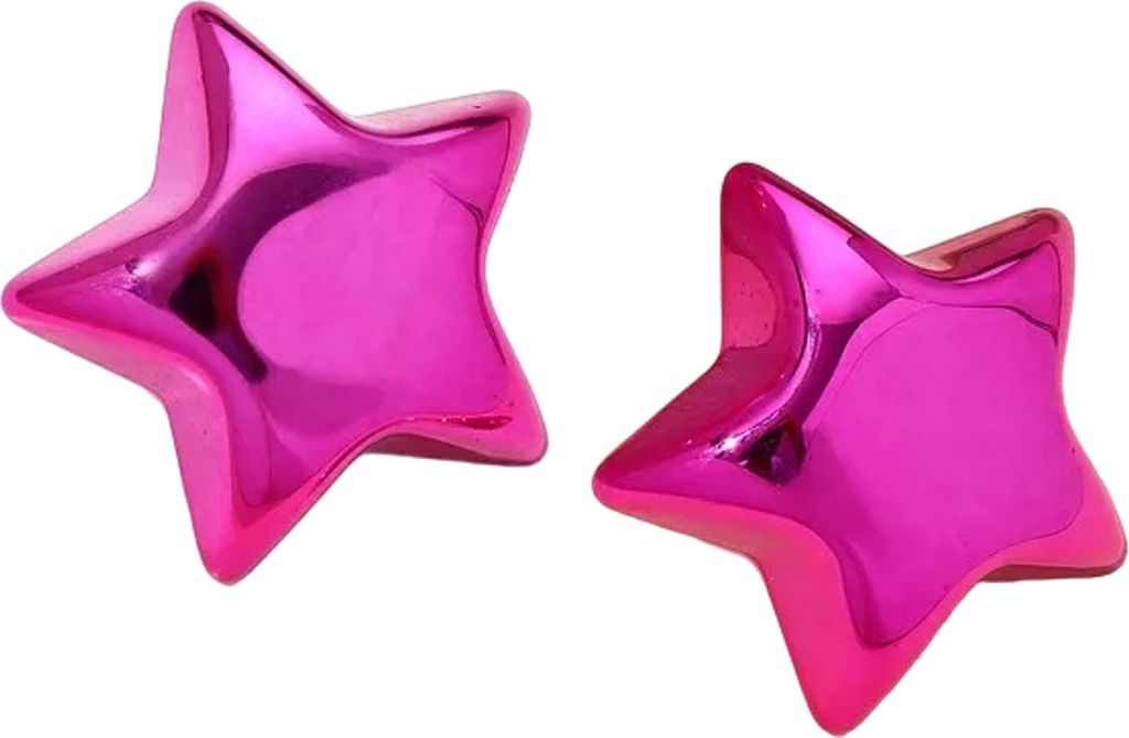 AD-33120 Ohrringe - Star/Rosa für jeden Anlass KP33120