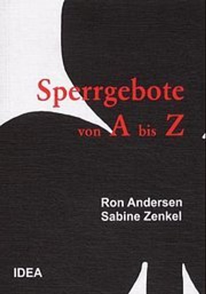 Sperrgebote von A bis Z