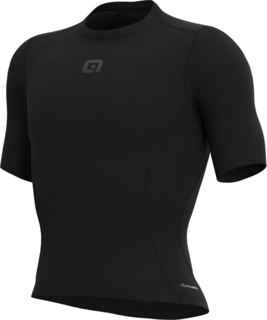 ALÉ Kurzarm Fahrrad-Shirt - GRID INTIMO - Schwarz M-L